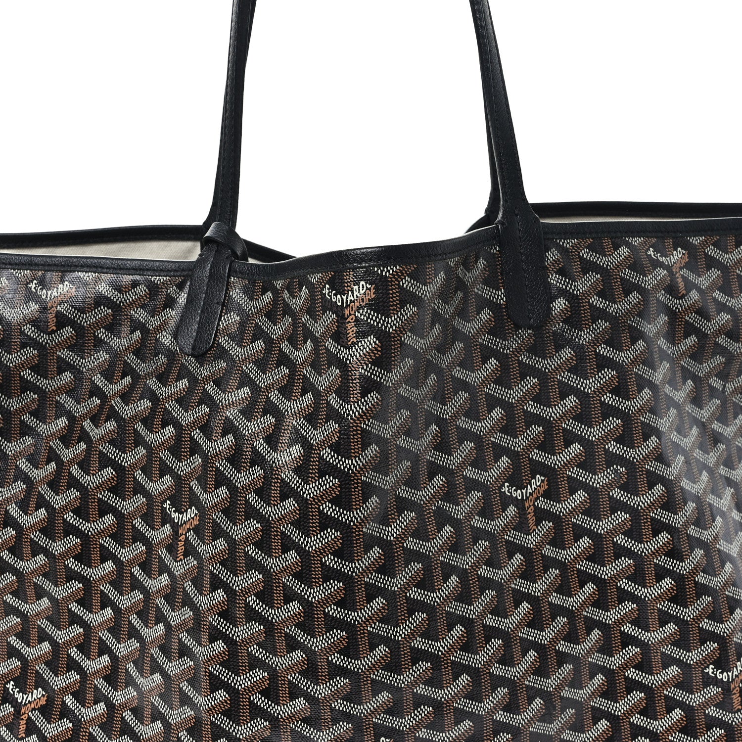 Goyard Goyardine Saint Louis GM Black 9 of 13