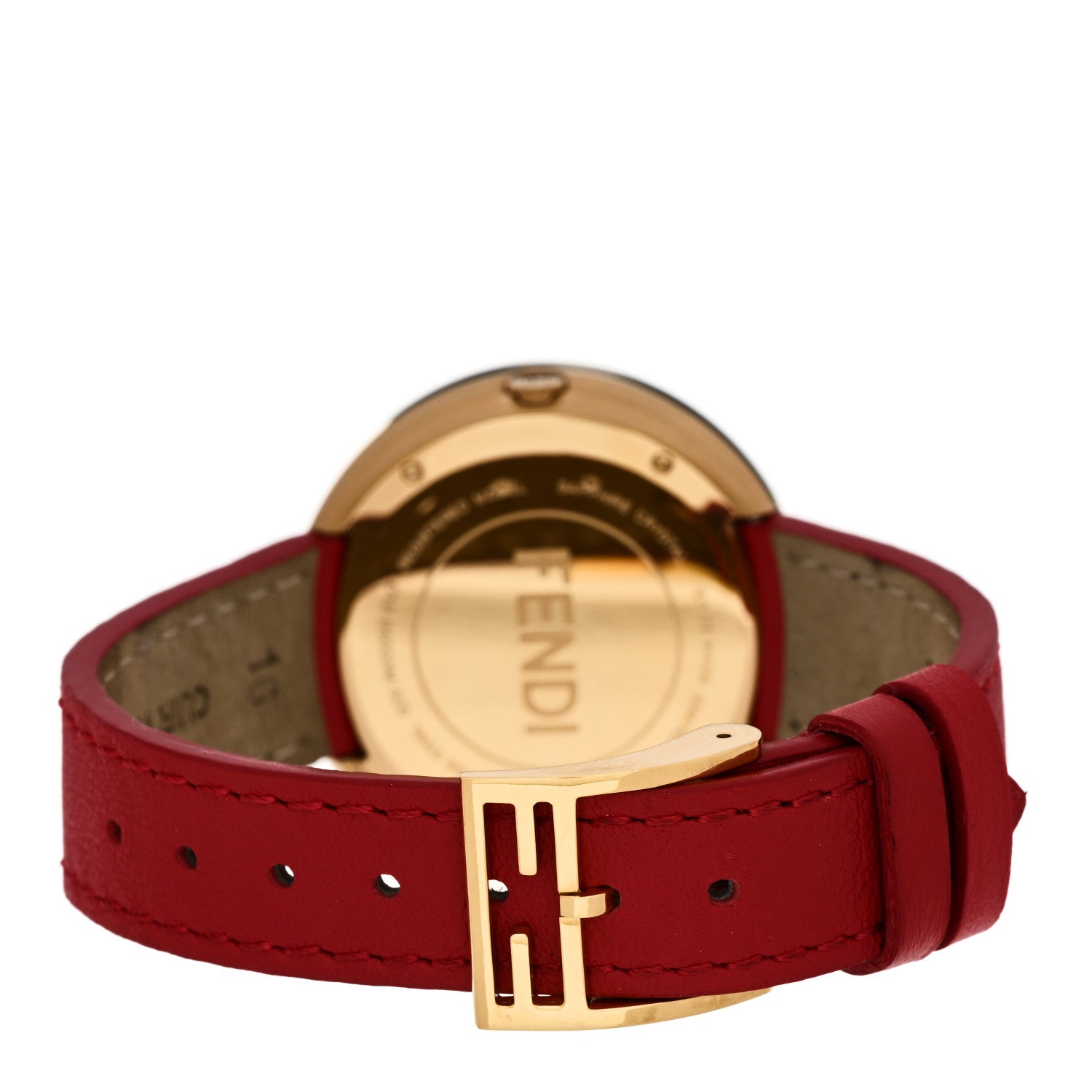 Fendi Stainless Steel Calfskin Fur 36mm Fendi My Way Quartz Watch 3 of 5