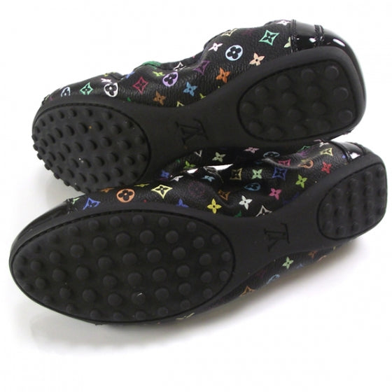 Monogram Multicolor LOVELY Ballet Flats Black 39