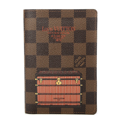 Louis Vuitton Damier Ebene Trunks and Locks Passport Cover 1 of 6