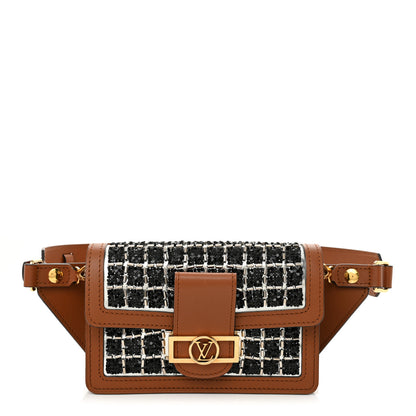 Louis Vuitton Tweed Sequin Dauphine Mini Bumbag 1 of 9