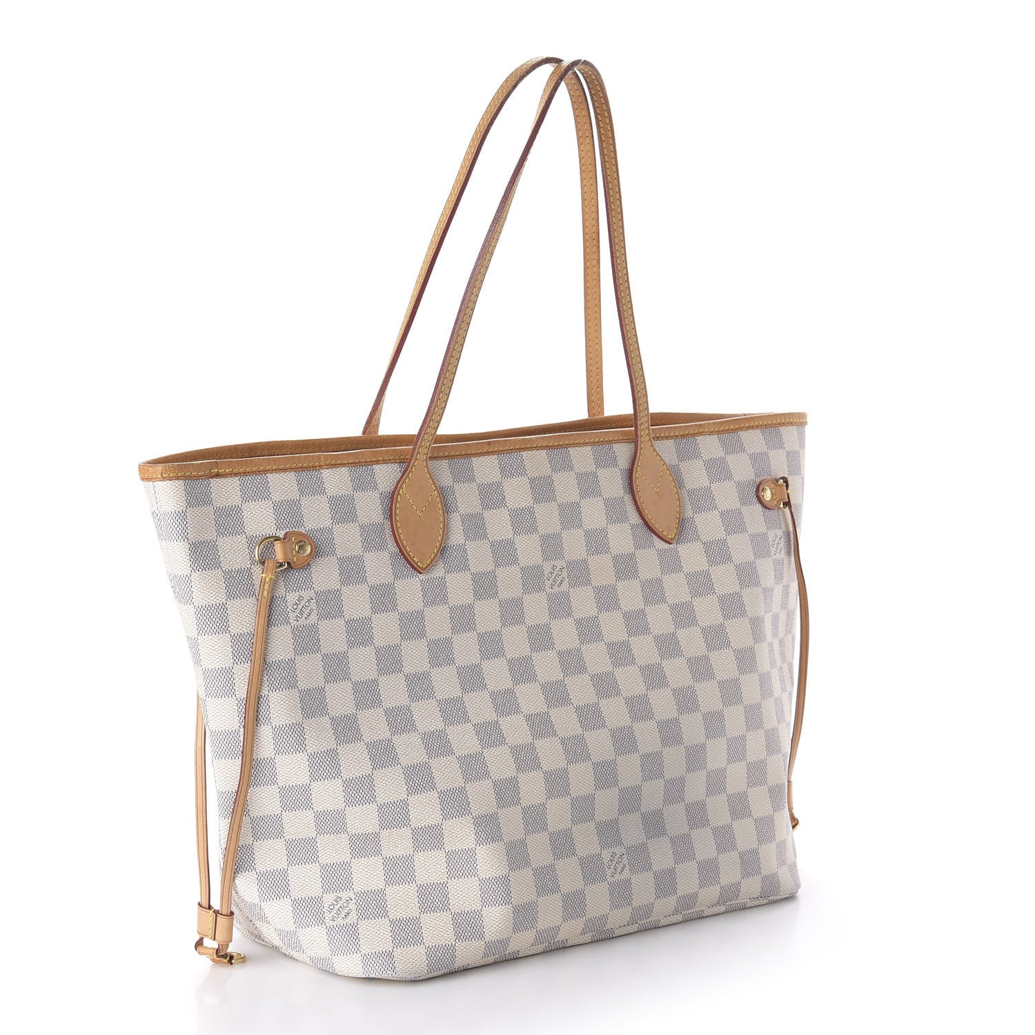 Louis Vuitton Damier Azur Neverfull MM 3 of 12