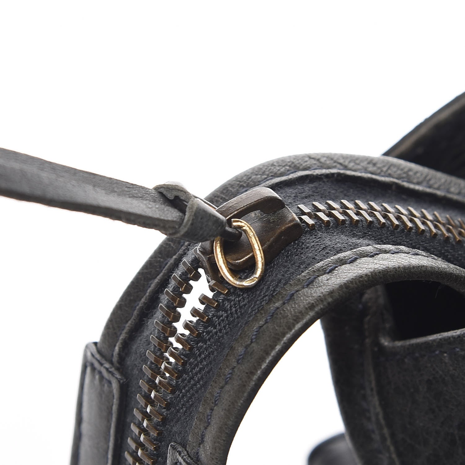 Balenciaga Agneau Classic Hardware Part Time Anthracite 9 of 19