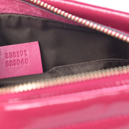 Gucci Soft Patent Soho Cosmetic Case Bright Bougainvillea 7 of 10
