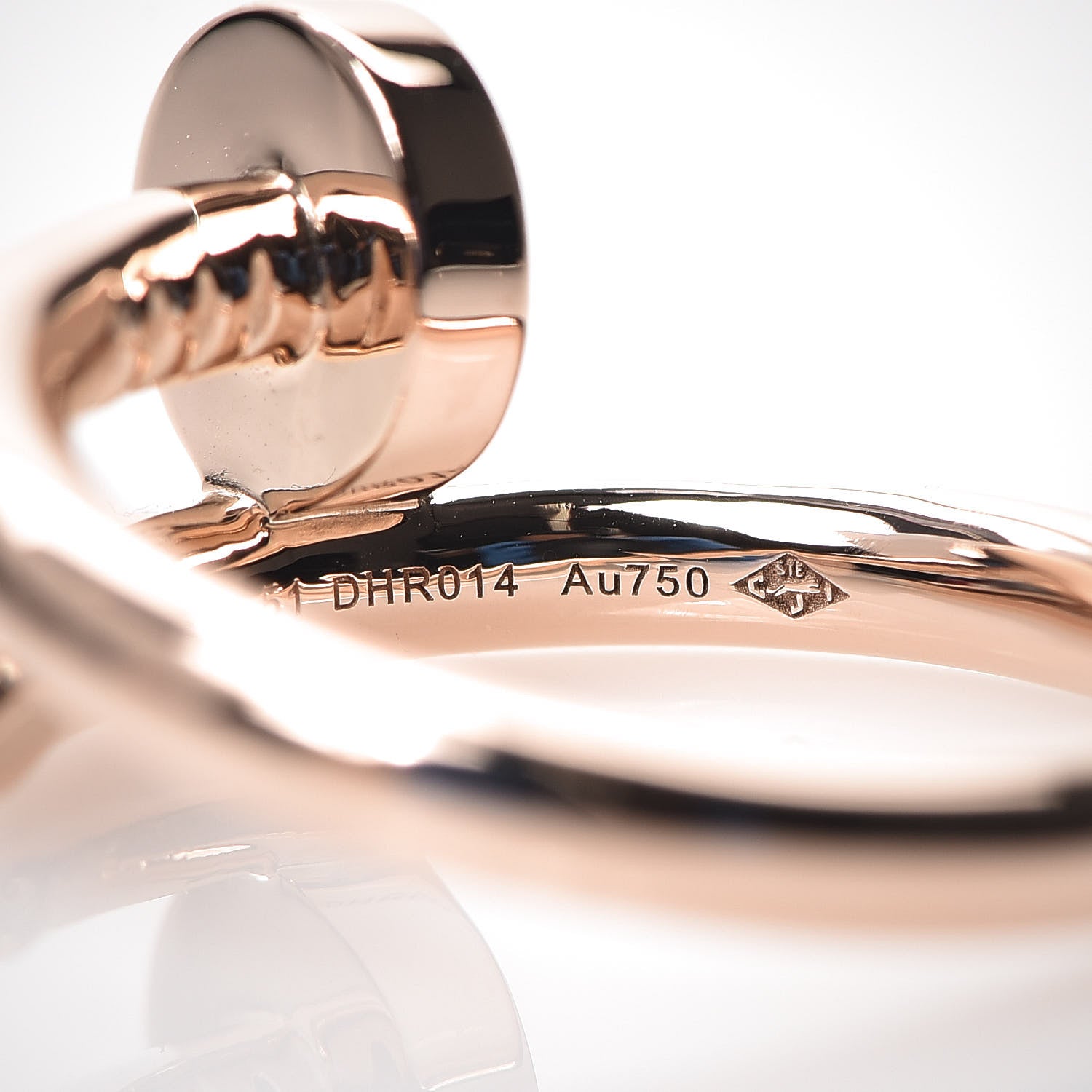 Cartier 18K Pink Gold Juste Un Clou Ring 51 5.75 5 of 7
