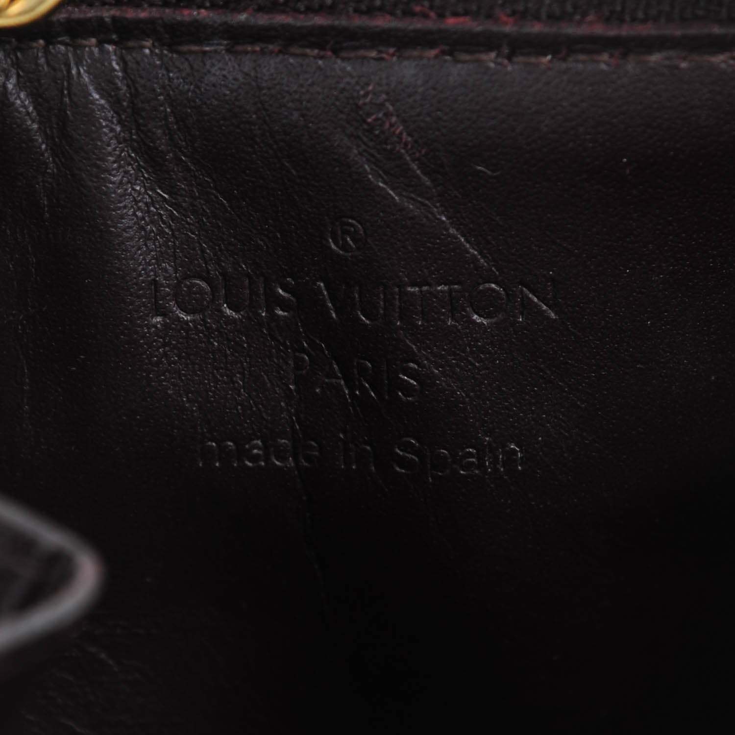 Louis Vuitton Vernis Key Pouch Amarante 6 of 7