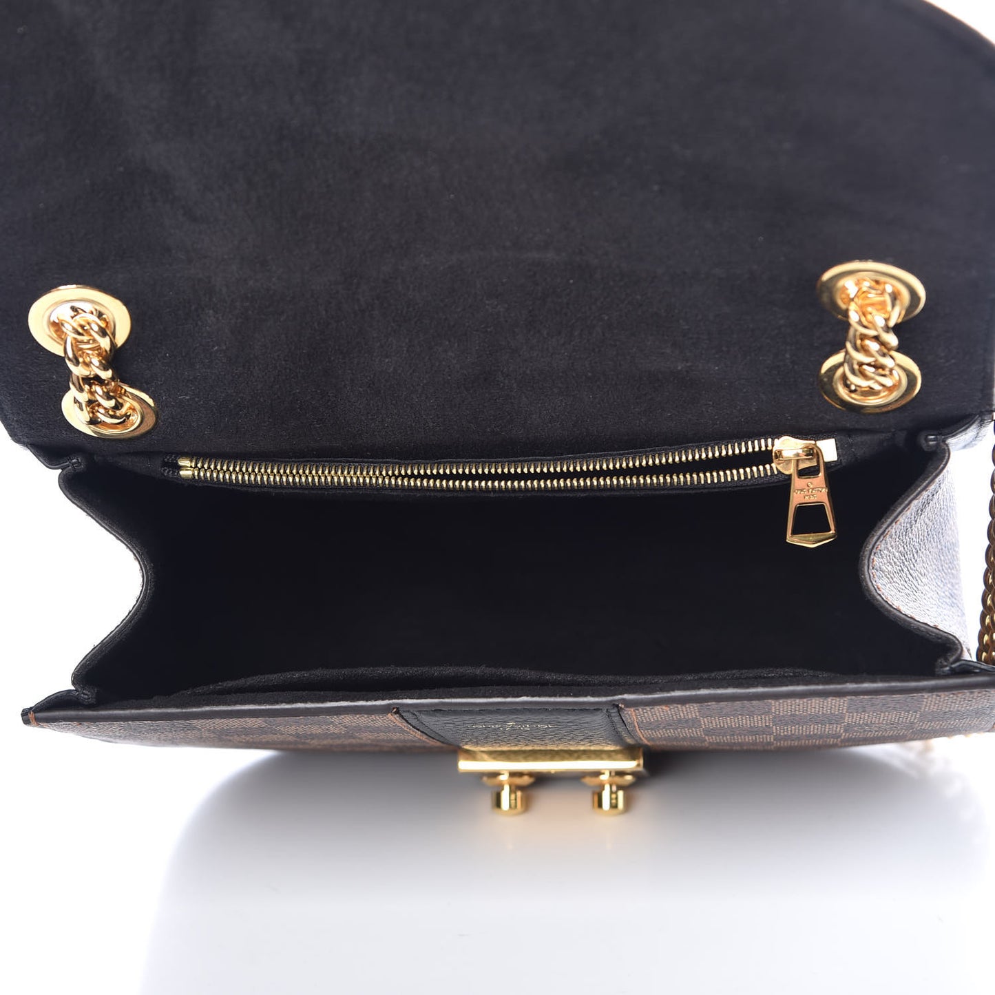 Damier Ebene Cuir Taurillon Wight Black