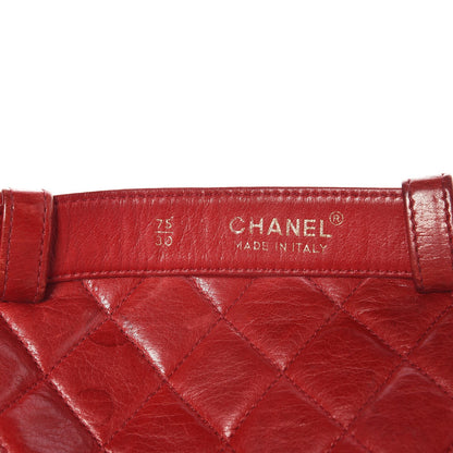 Chanel Lambskin Quilted Belt Bag 75 30 Red 9 of 14