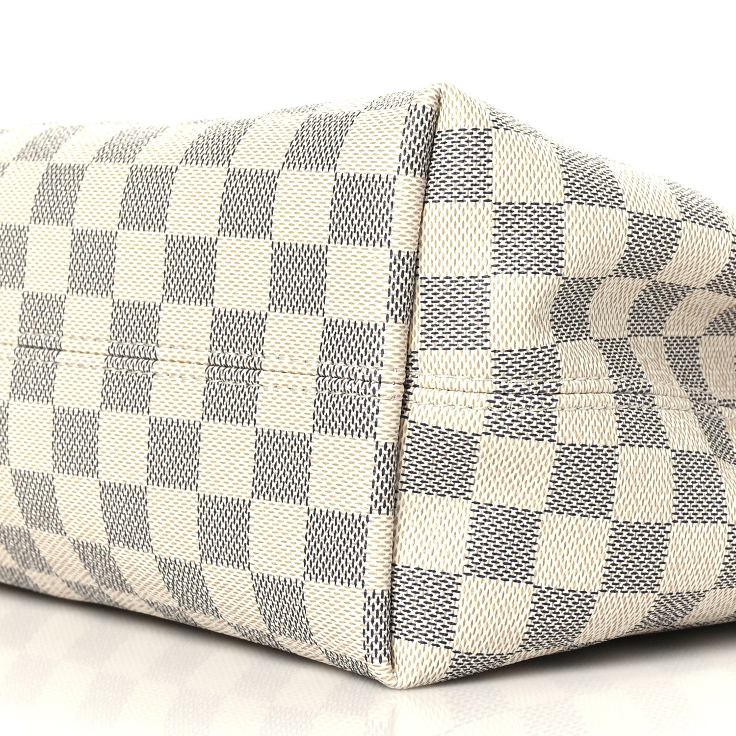 Louis Vuitton Damier Azur Graceful MM Rose Ballerine 8 of 8