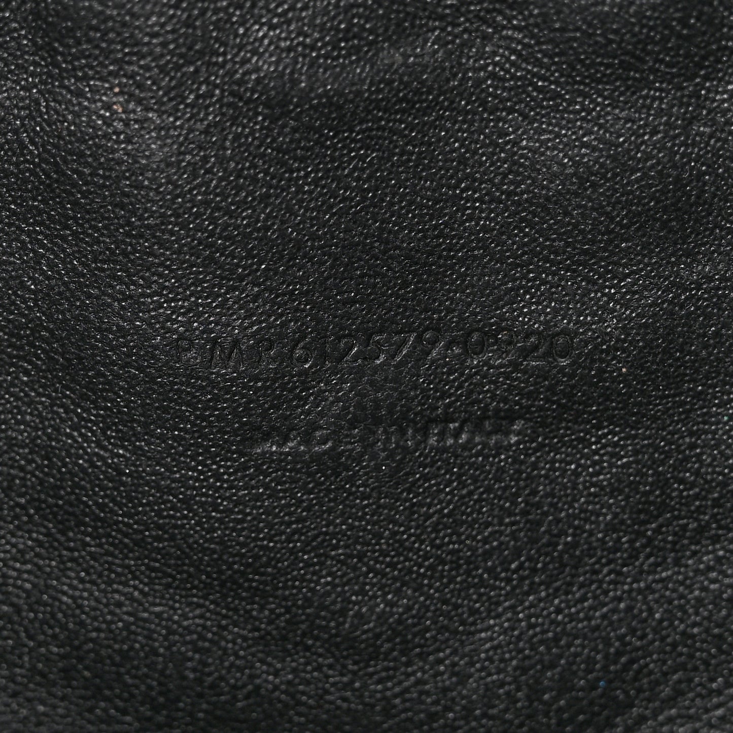 Grain De Poudre Matelasse Monogram Mini Lou Camera Bag Black