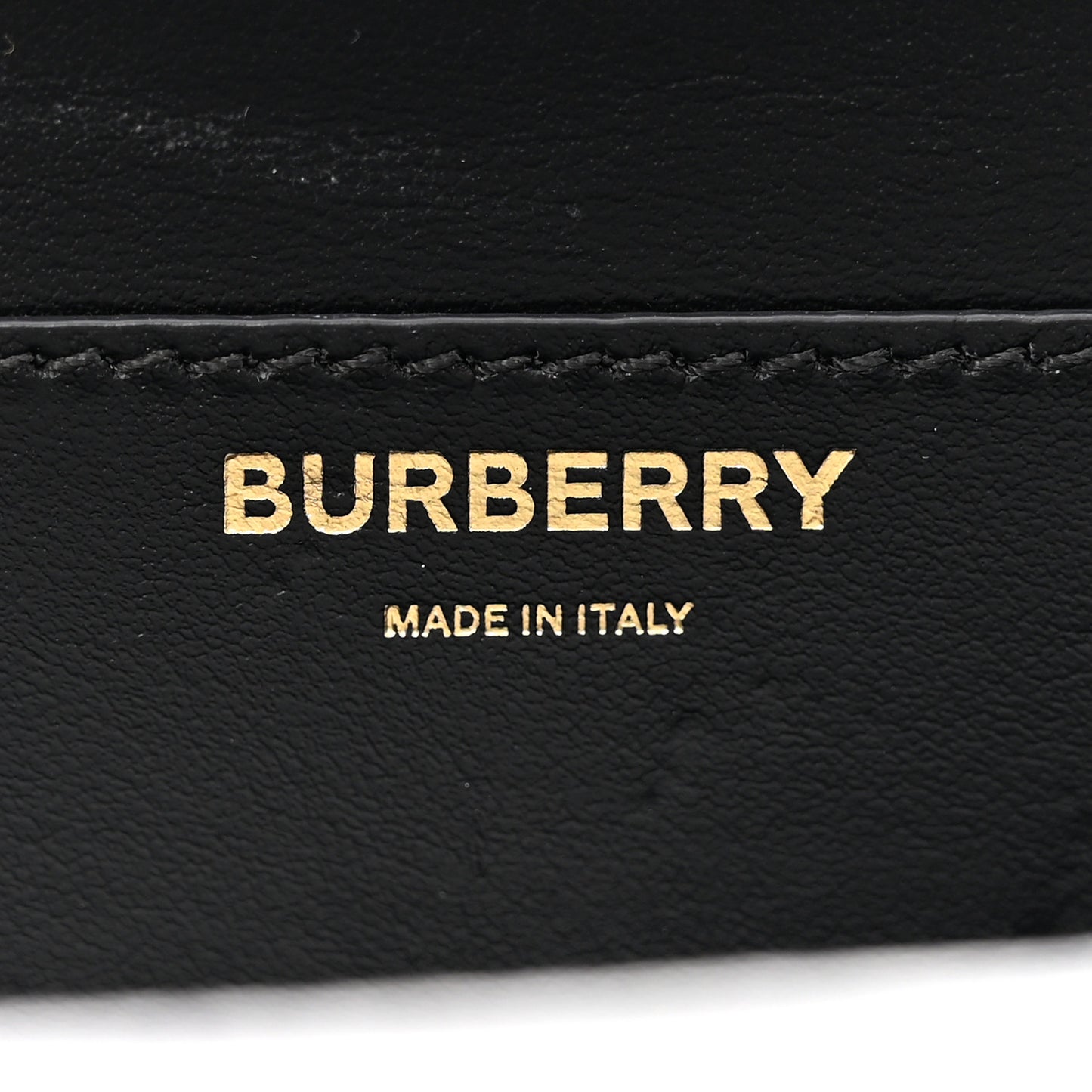 Smooth Calfskin Quilted Check TB Envelope Belt Bag Black