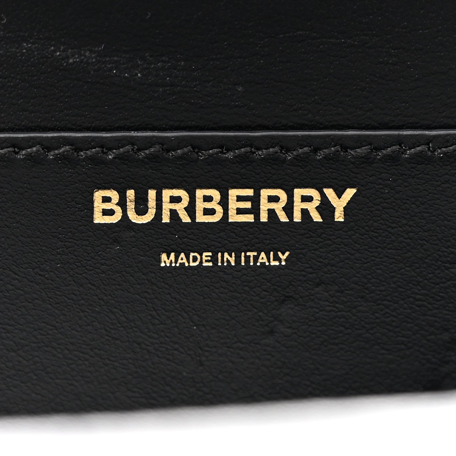 Burberry Smooth Calfskin Quilted Check TB Envelope Belt Bag Black 6 of 14