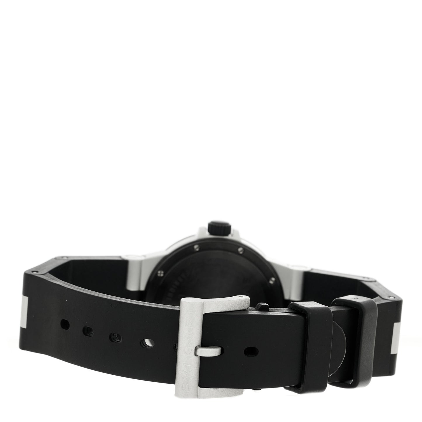 Aluminum Rubber 32mm Diagono Quartz Watch