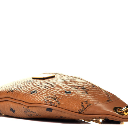 MCM Visetos Stark Belt Bag Cognac 9 of 9
