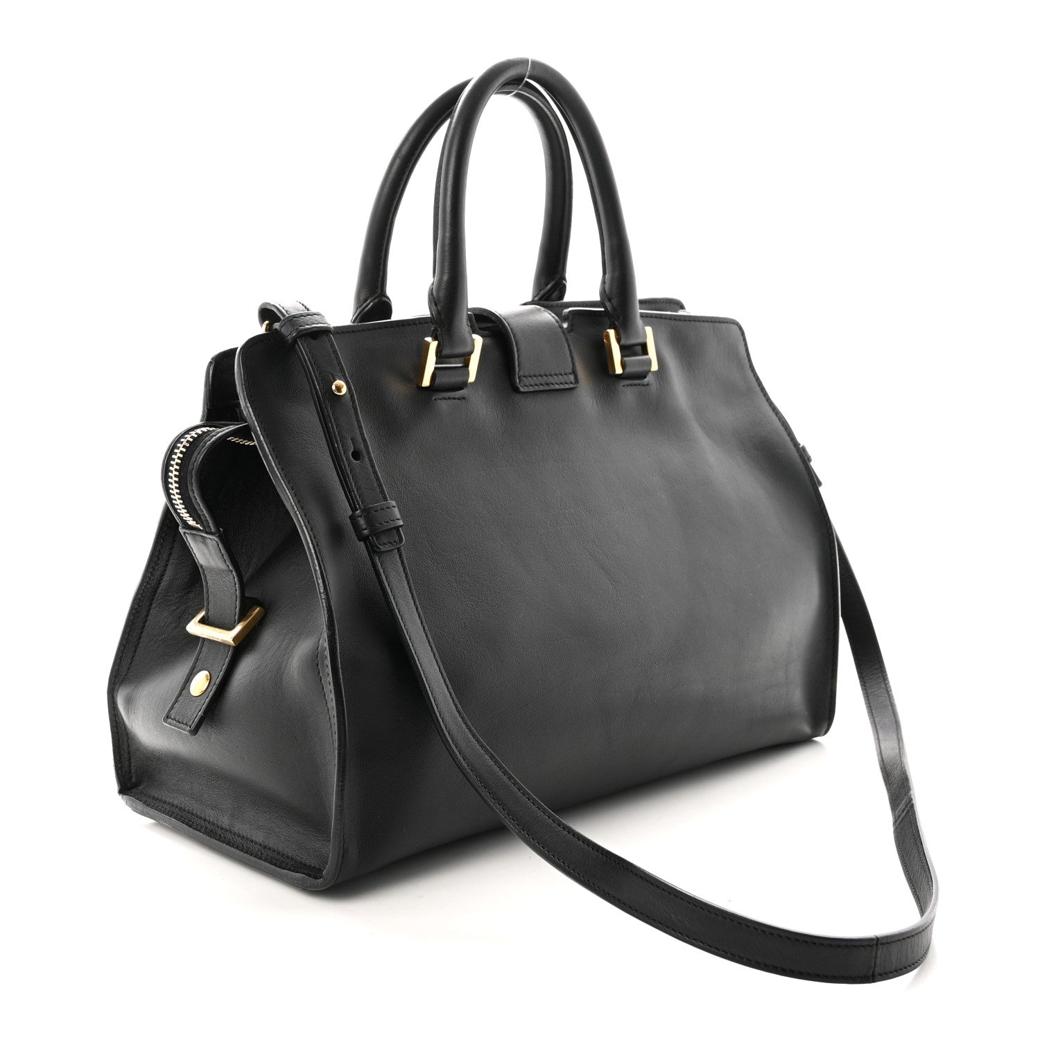Saint Laurent Calfskin Small Classic Y Cabas Black 3 of 9