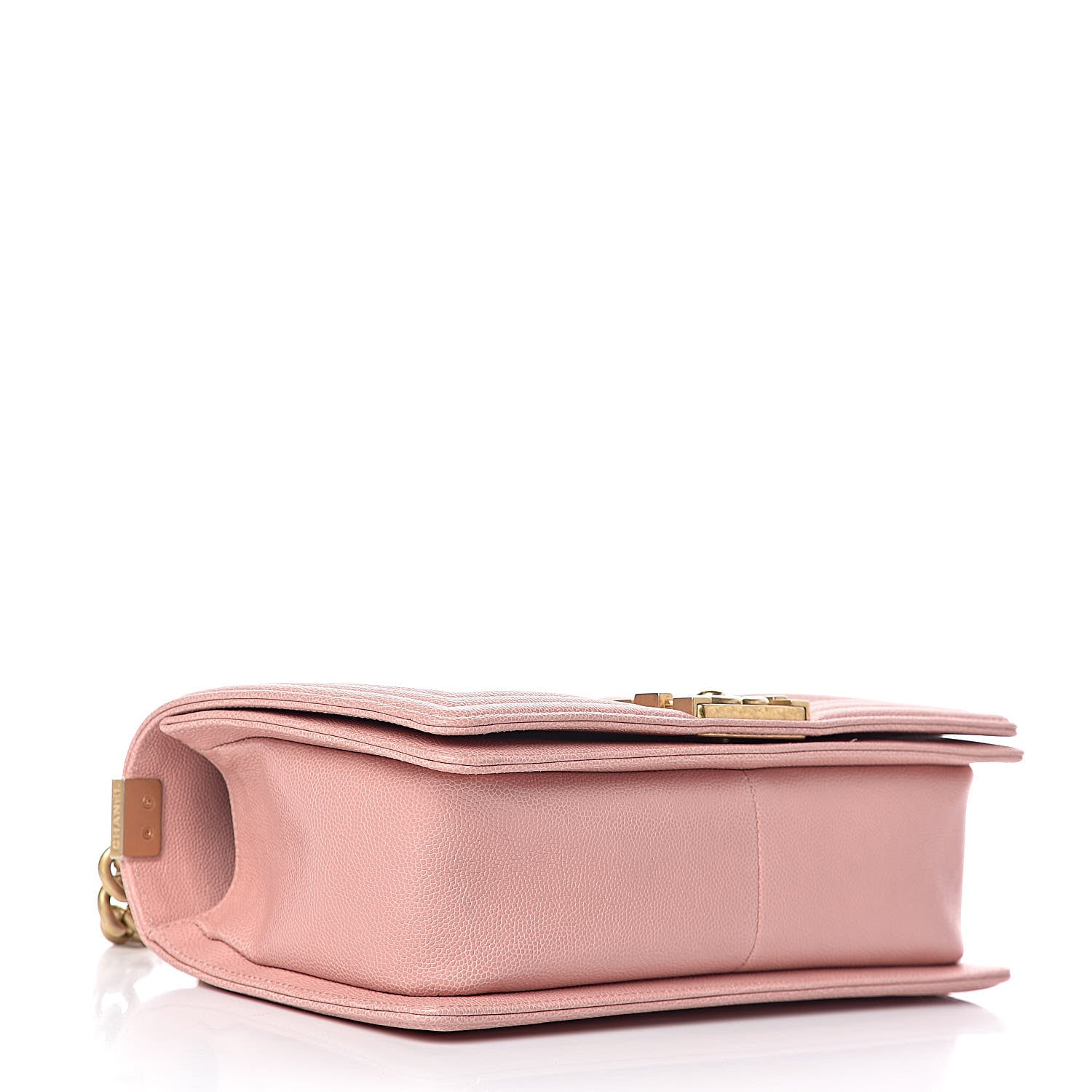Chanel Caviar Quilted Medium Boy Flap Light Pink 4 of 11