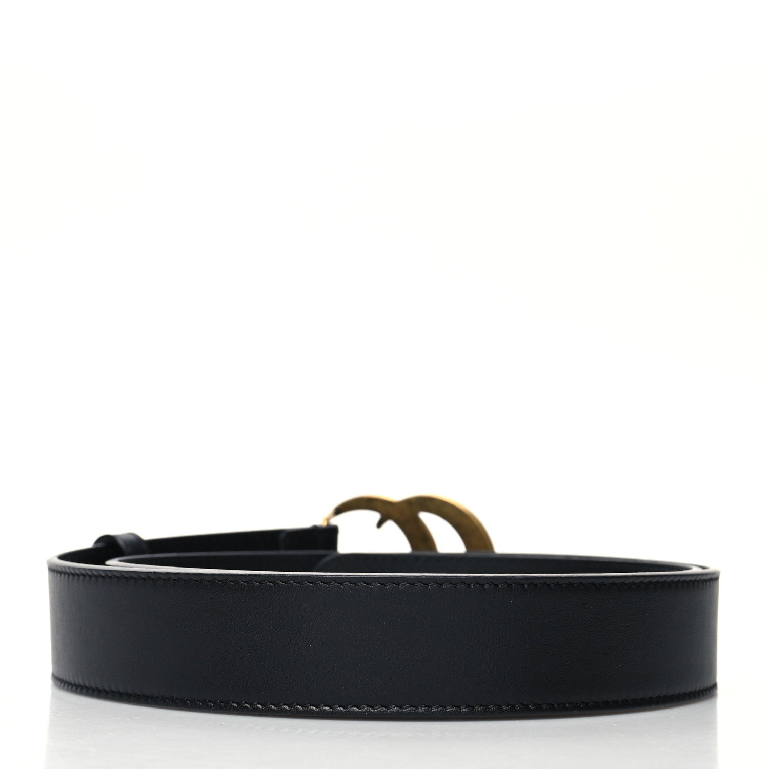 Gucci Calfskin Double G 30mm Belt 85 34 Black 2 of 6