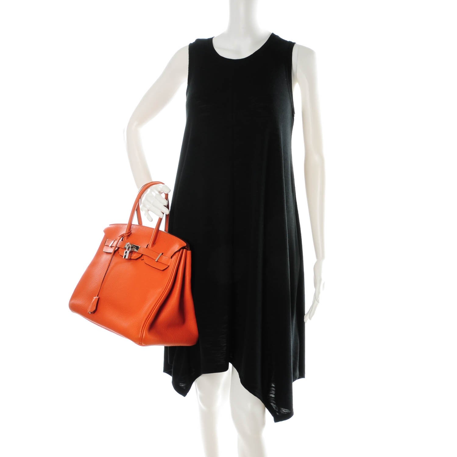 Hermes Togo Birkin 35 Orange 2 of 24