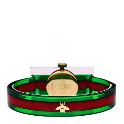 Gucci Stainless Steel Plexiglass 24mm Quartz Watch 3 of 5