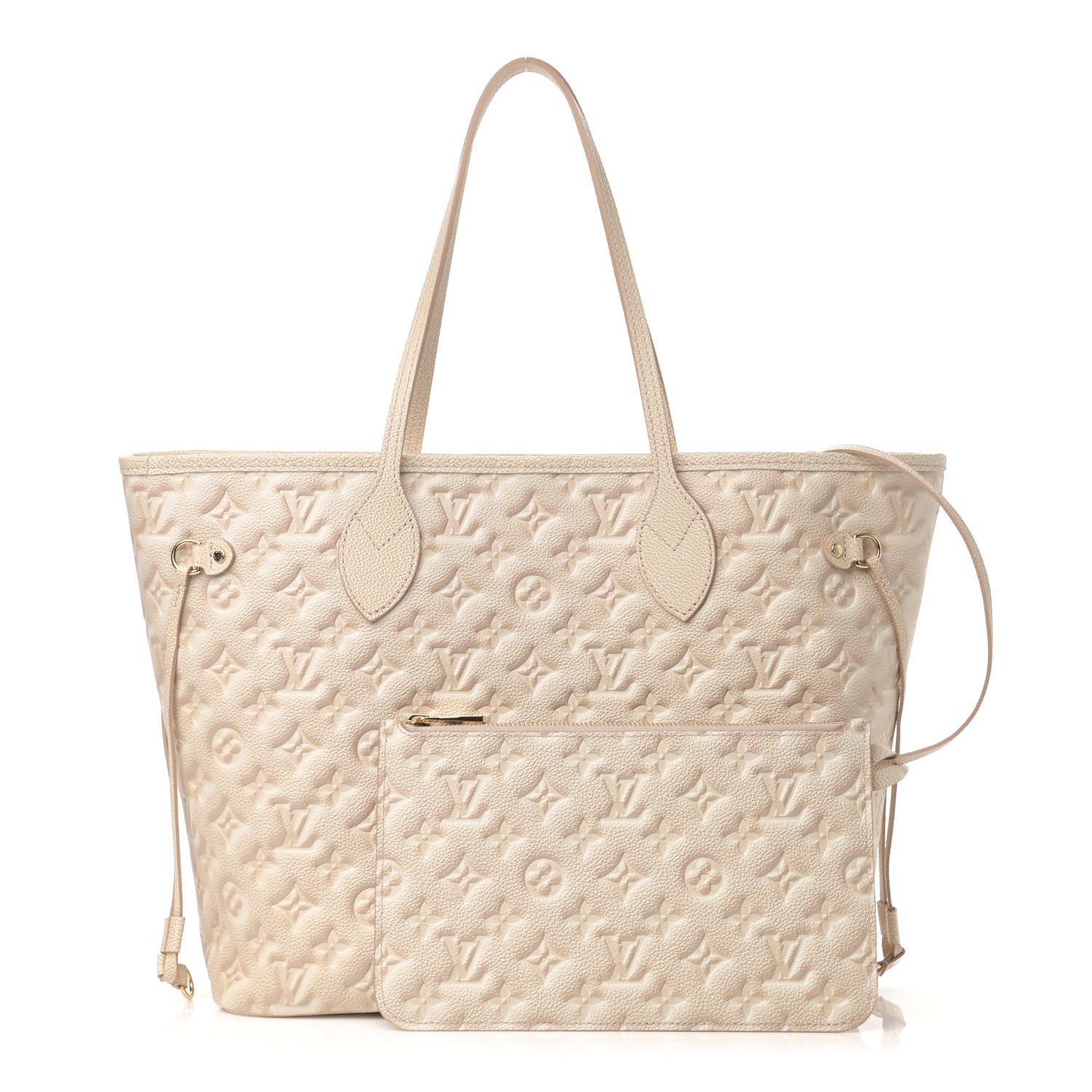 Louis Vuitton Empreinte Monogram Summer Stardust Neverfull MM Beige Clair 1 of 10