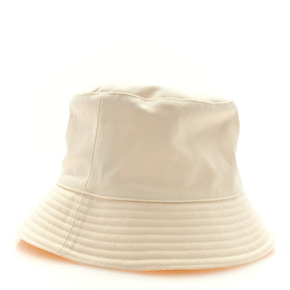 Hermes Cotton Gene Sunshine Bucket Hat 57 Ecru 3 of 7