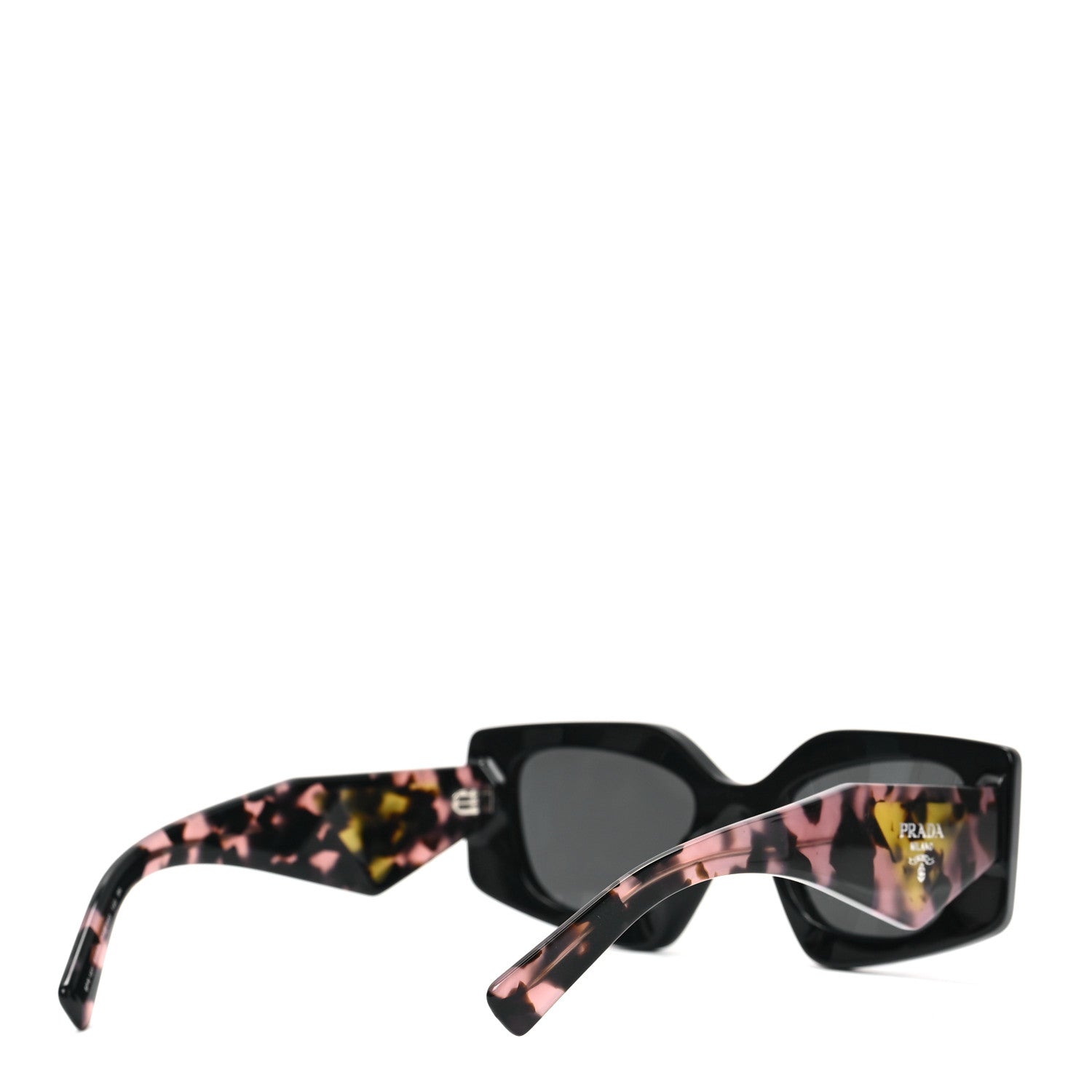 Prada Acetate Square Sunglasses SPR 15Y Slate Gray 7 of 12