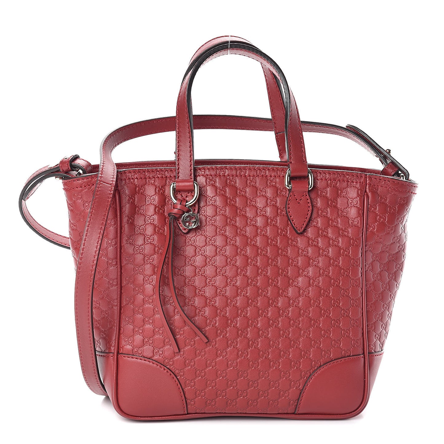 Microguccissima Small Bree Tote Red