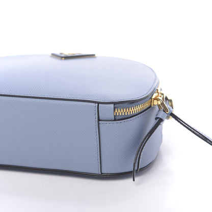 Prada Saffiano Lux Odette Crossbody Astrale 9 of 10