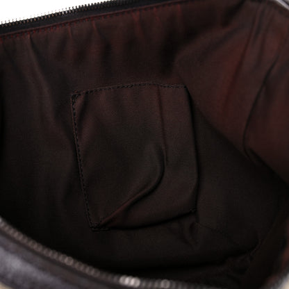 Gucci Monogram Medium Half Moon Hobo Dark Brown 12 of 21