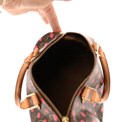 Louis Vuitton Monogram Cerises Speedy 25 5 of 11