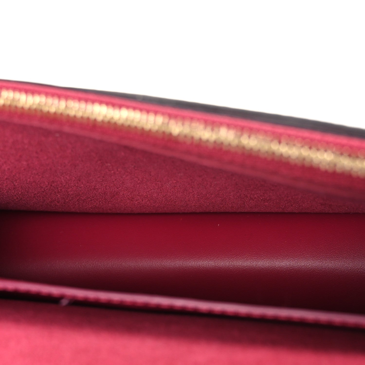 Louis Vuitton Monogram Flore Chain Wallet Fuchsia 5 of 10