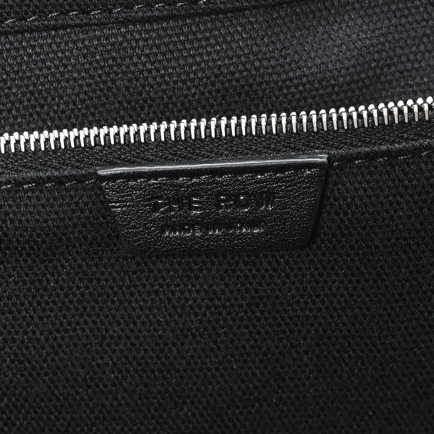 Cotton Twill East West Idaho Tote Black