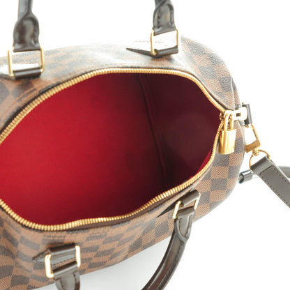 Louis Vuitton Damier Ebene Speedy Bandouliere 30 5 of 7
