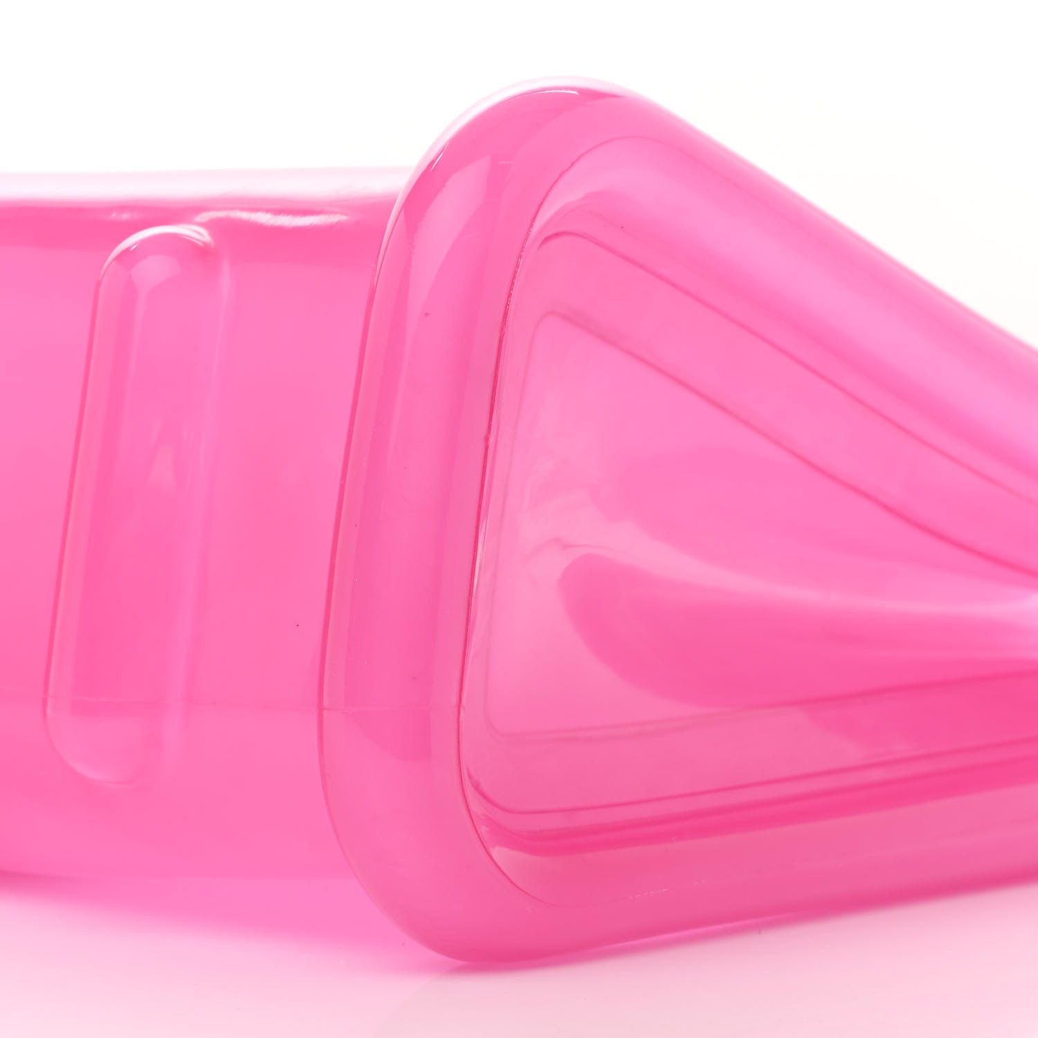 Telfar x MELISSA Jelly Medium Shopping Bag Clear Pink 9 of 9