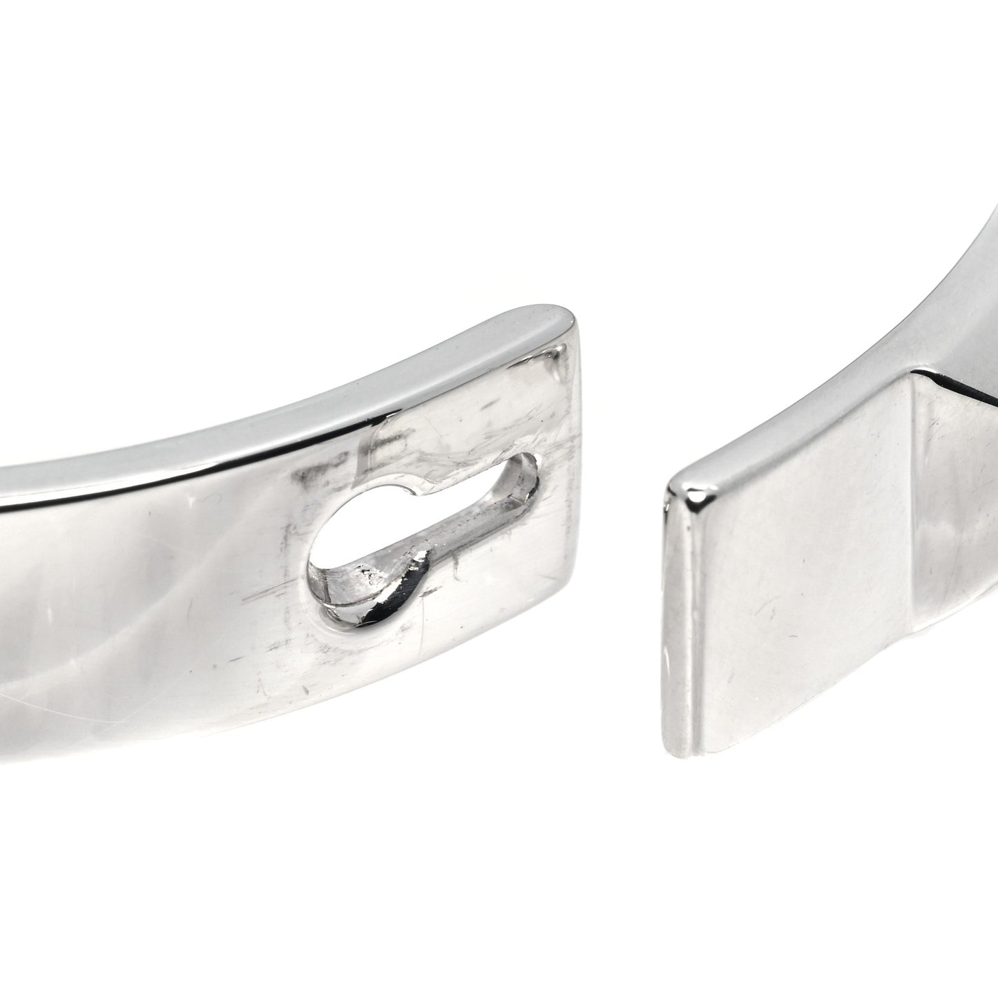 Sterling Silver PM Collier De Chien Bracelet LG