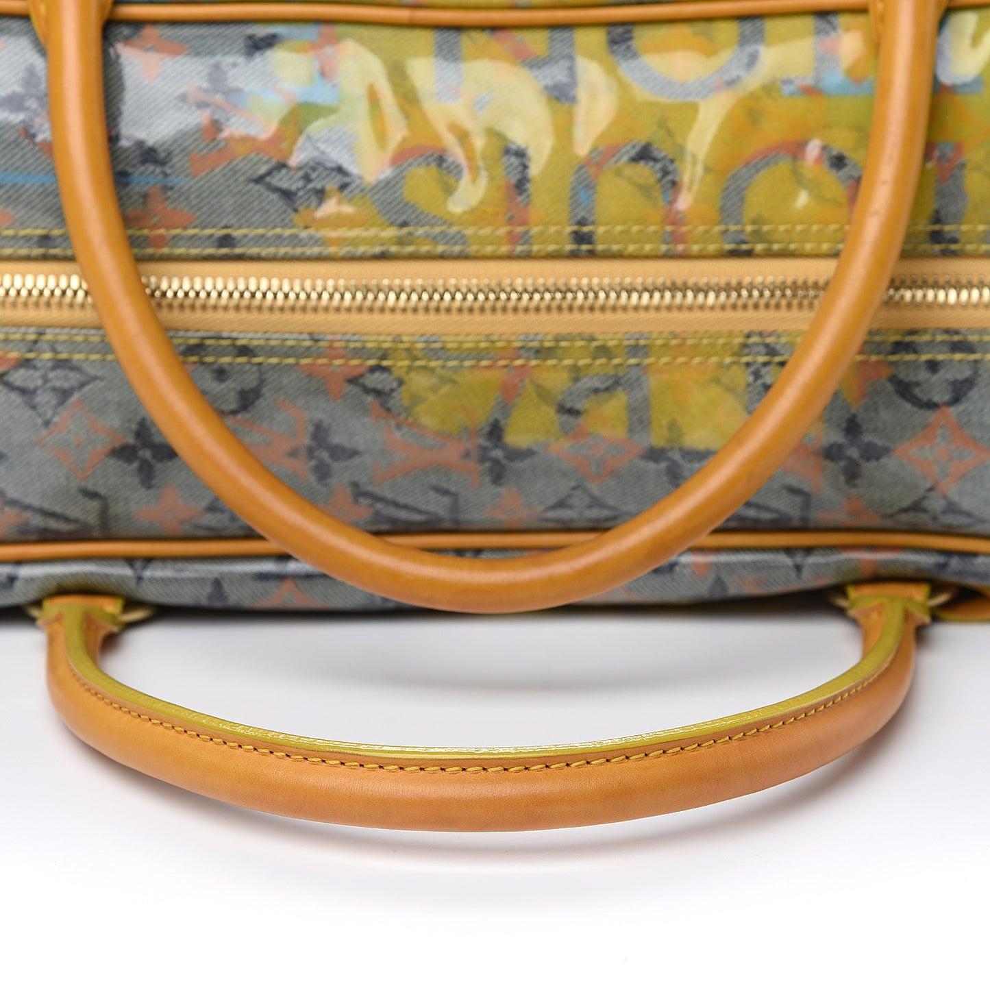 Monogram Pulp Defile Weekender PM Yellow
