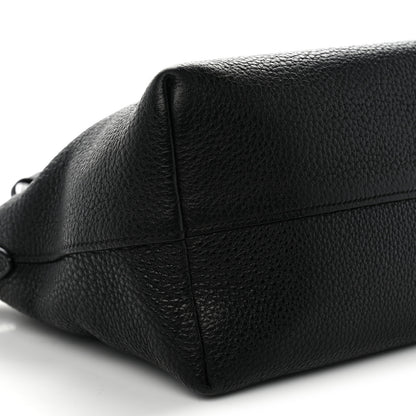 Prada Vitello Daino Small Tote Black 8 of 12