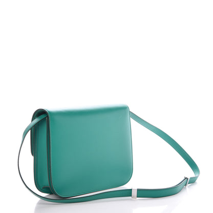 Celine Box Calfskin Medium Classic Box Flap Bag Cactus 3 of 7