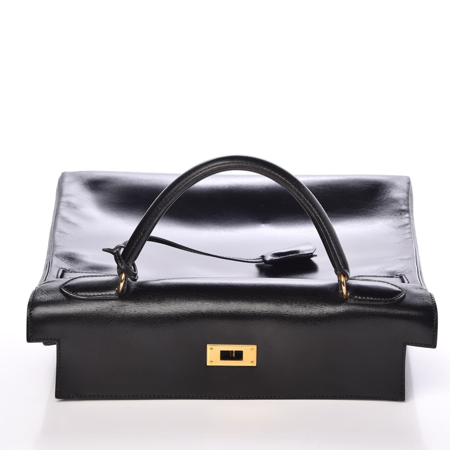 Hermes Box Kelly Retourne 32 Black 9 of 49