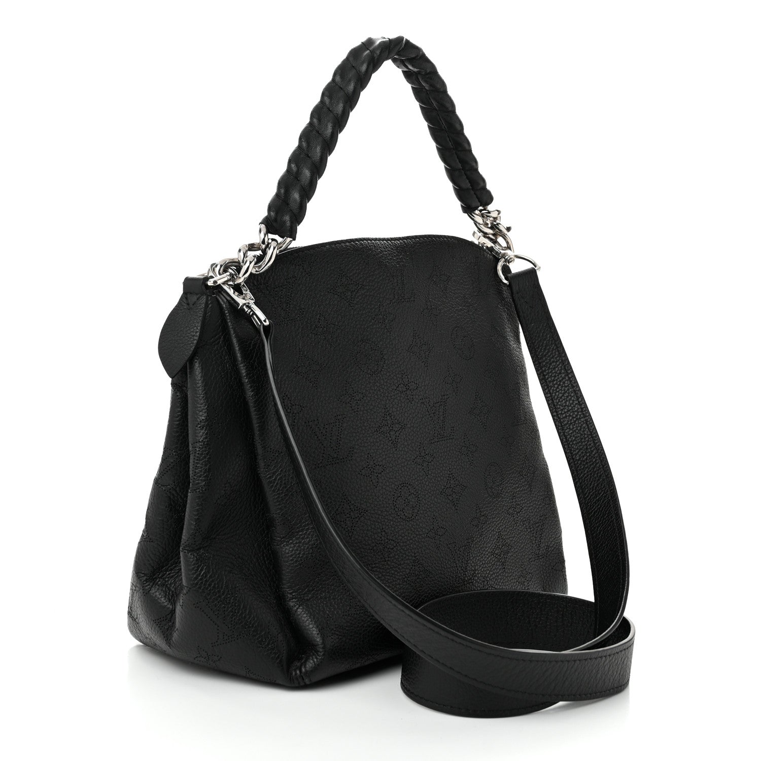 Louis Vuitton Mahina Babylone Chain BB Black 3 of 10