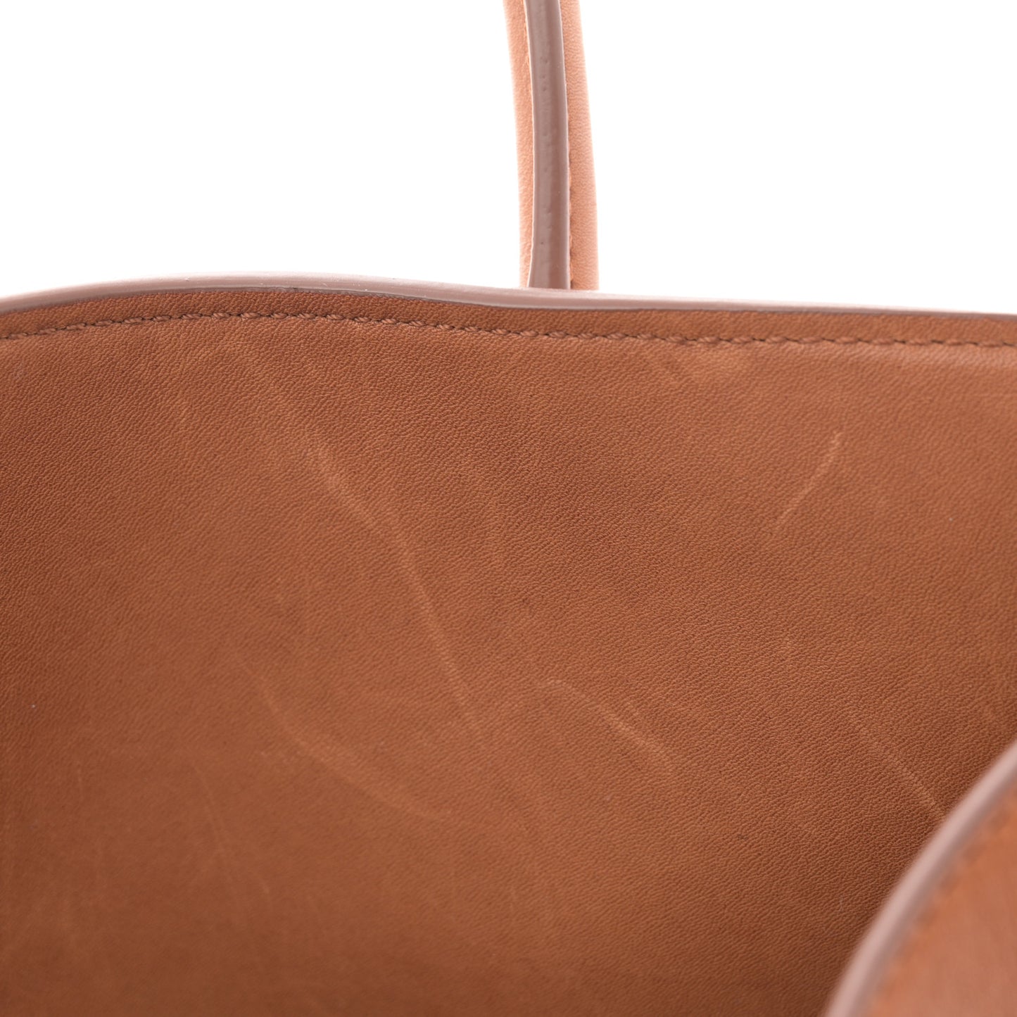 Polished Saddle Calfskin Soft Margaux 15 Cuir