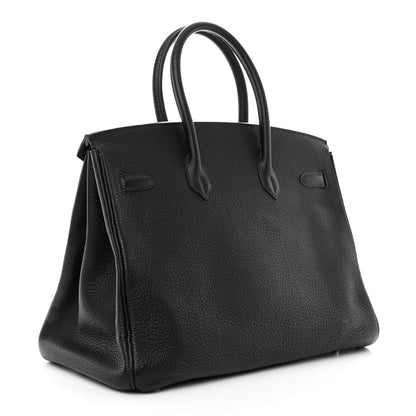 Hermes Togo Birkin 35 Black 3 of 12