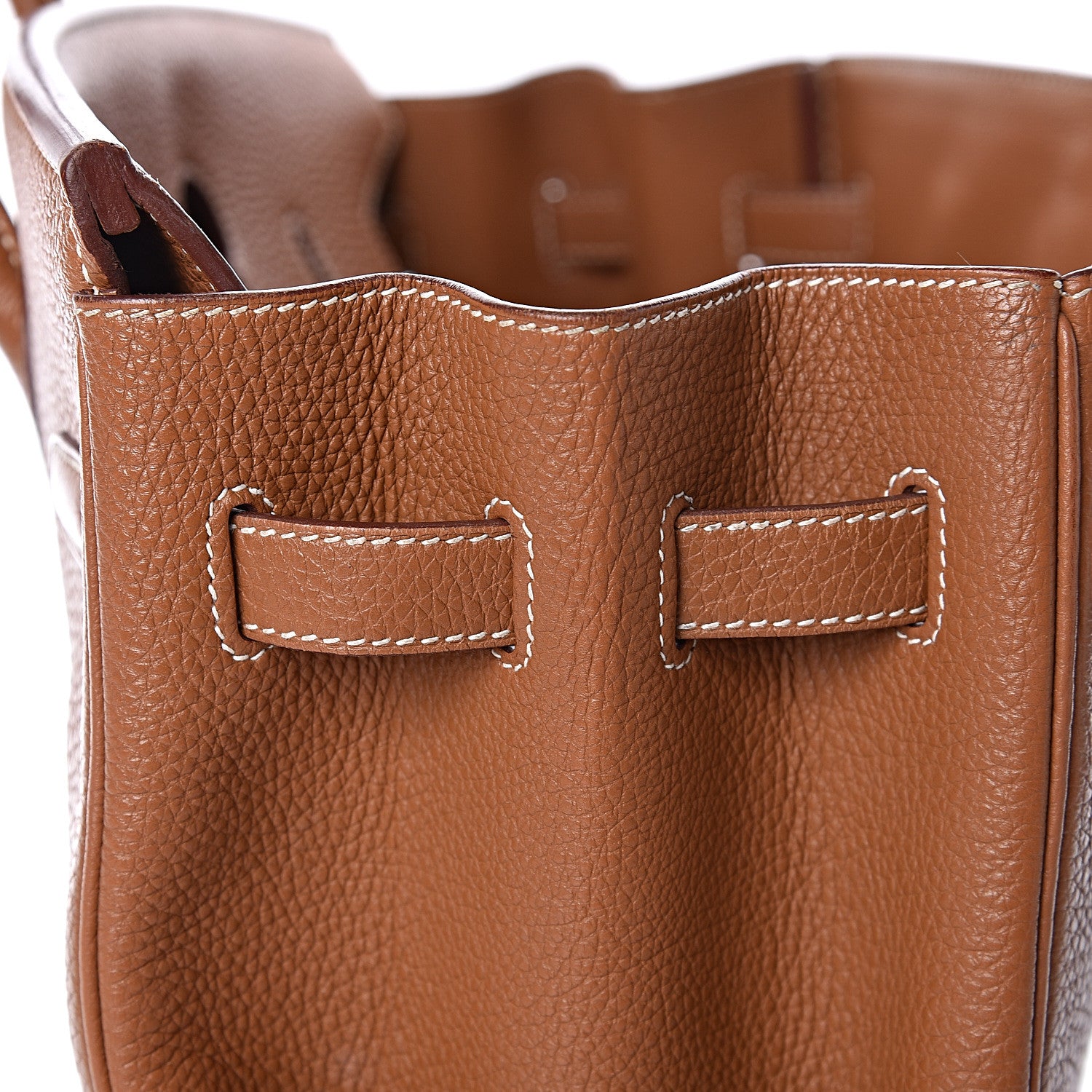 Hermes Taurillon Clemence Birkin 35 Gold 17 of 41