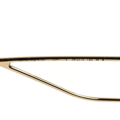 Christian Dior Acetate Square 30 Montaigne Sunglasses Black Gold 5 of 8