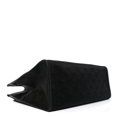 Gucci Econyl Nylon Monogram Large Off The Grid Tote Bag Black 4 of 11