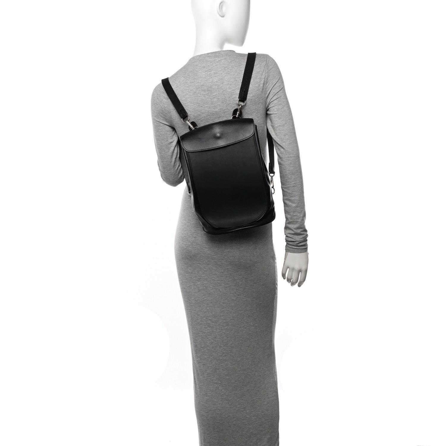 Hermes Barenia Sacoche Pour Selle Backpack Black 2 of 14