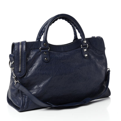 Balenciaga Agneau Classic Silver Hardware City Gris Chartreux 3 of 11