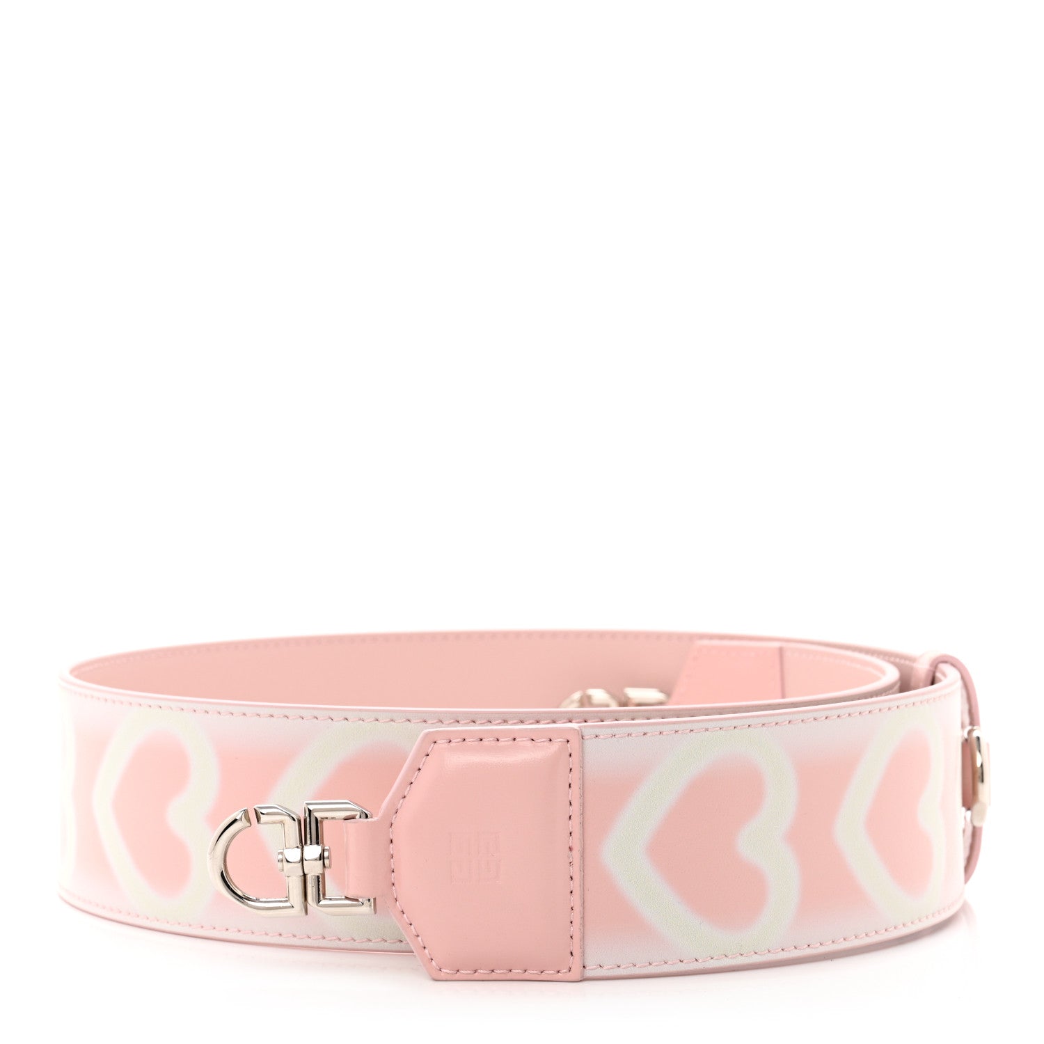 Givenchy Calfskin Heart Bag Strap Powder Pink 1 of 4