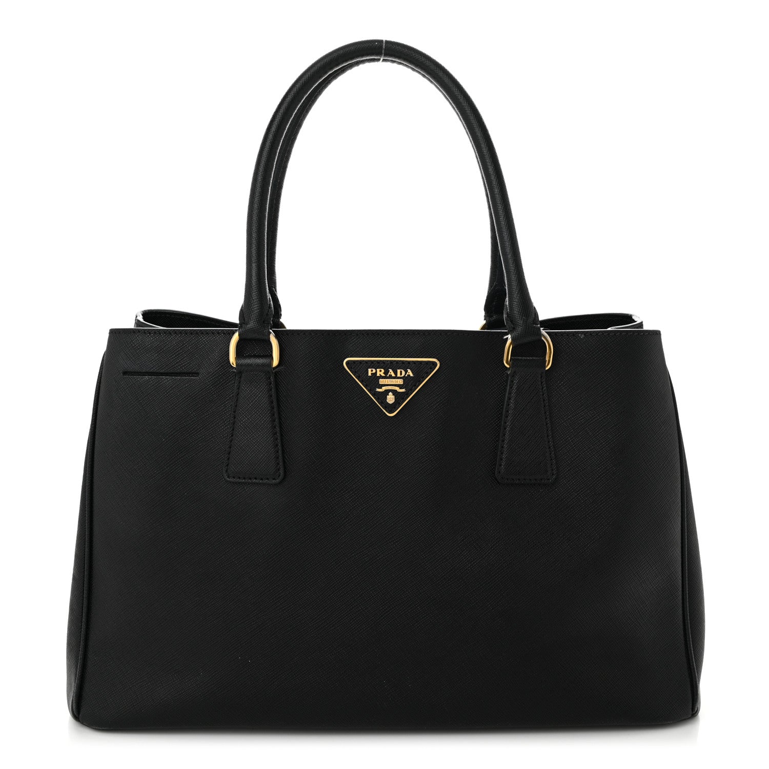 Prada Saffiano Lux Medium Tote Black 1 of 12