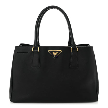 Prada Saffiano Lux Medium Tote Black 1 of 12